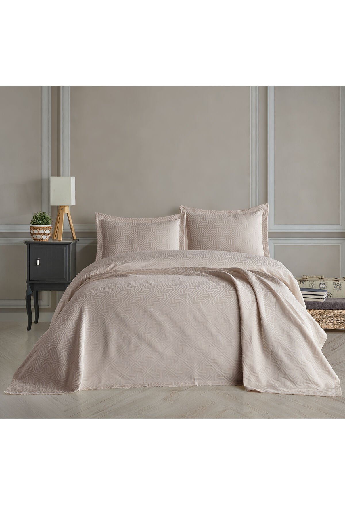 Bianca Çift Kişilik Yatak Örtüsü Seti 230x240cm