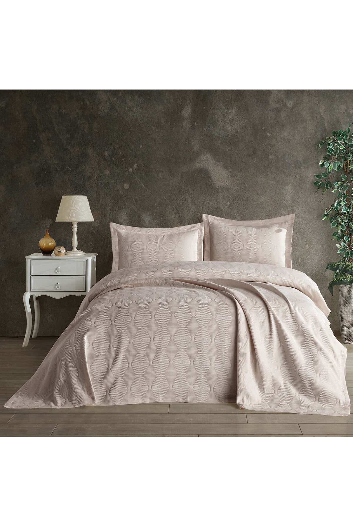 Gina Çift Kişilik Yatak Örtüsü Seti 230x240cm