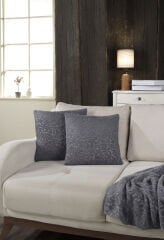 Lucy Jakar Özel Tasarım 2'li Dekoratif Kırlent Kılıfı 43x43 cm