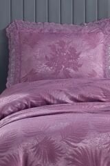 Pera Dantelli Çift Kişilik Yatak Örtüsü 3 Parça 240x260cm