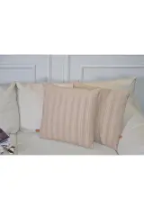 Roma Jakar Özel Tasarım 2'li Dekoratif Kırlent Kılıfı 43x43 Cm