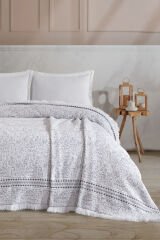 Comfort Battaniye Çift Kişilik 220x240 cm Gri