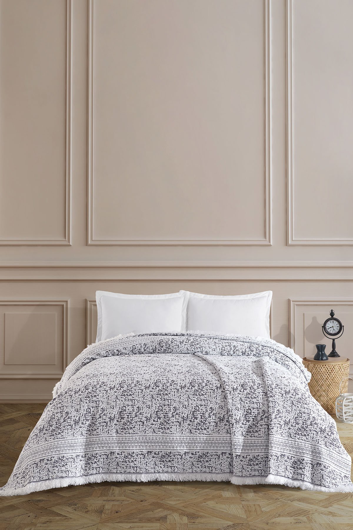 Comfort Battaniye Çift Kişilik 220x240 cm Antrasit