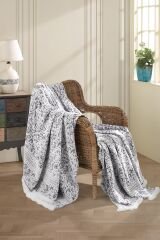 Comfort Battaniye Çift Kişilik 220x240 cm Antrasit