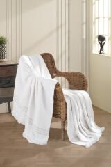 Comfort Battaniye Çift Kişilik 220x240 cm Ekru