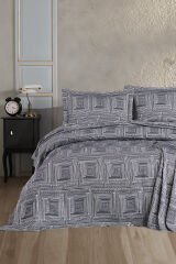 Concorde Çift Kişilik Yatak Örtüsü ve Pike Seti 230x240cm Laci̇vert