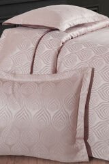 Clasy Jakarlı Şönil Çift Kişilik Yatak Örtüsü 240x250cm Bej