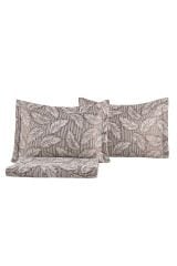 Vita Çift Kişilik Yatak Örtüsü Seti 230x240 cm Kahverengi̇