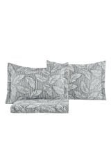 Vita Çift Kişilik Yatak Örtüsü Seti 230x240 cm Gri̇